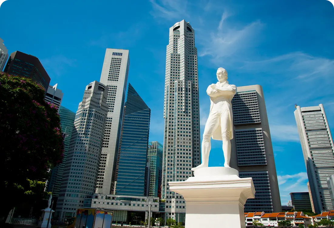 raffles square