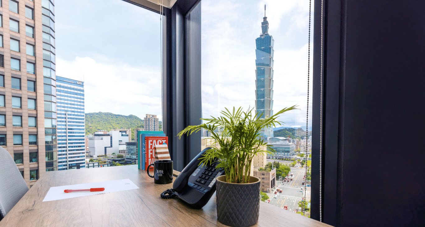 TW Dian Shih Private Office with Taipei 101 view 1366x730